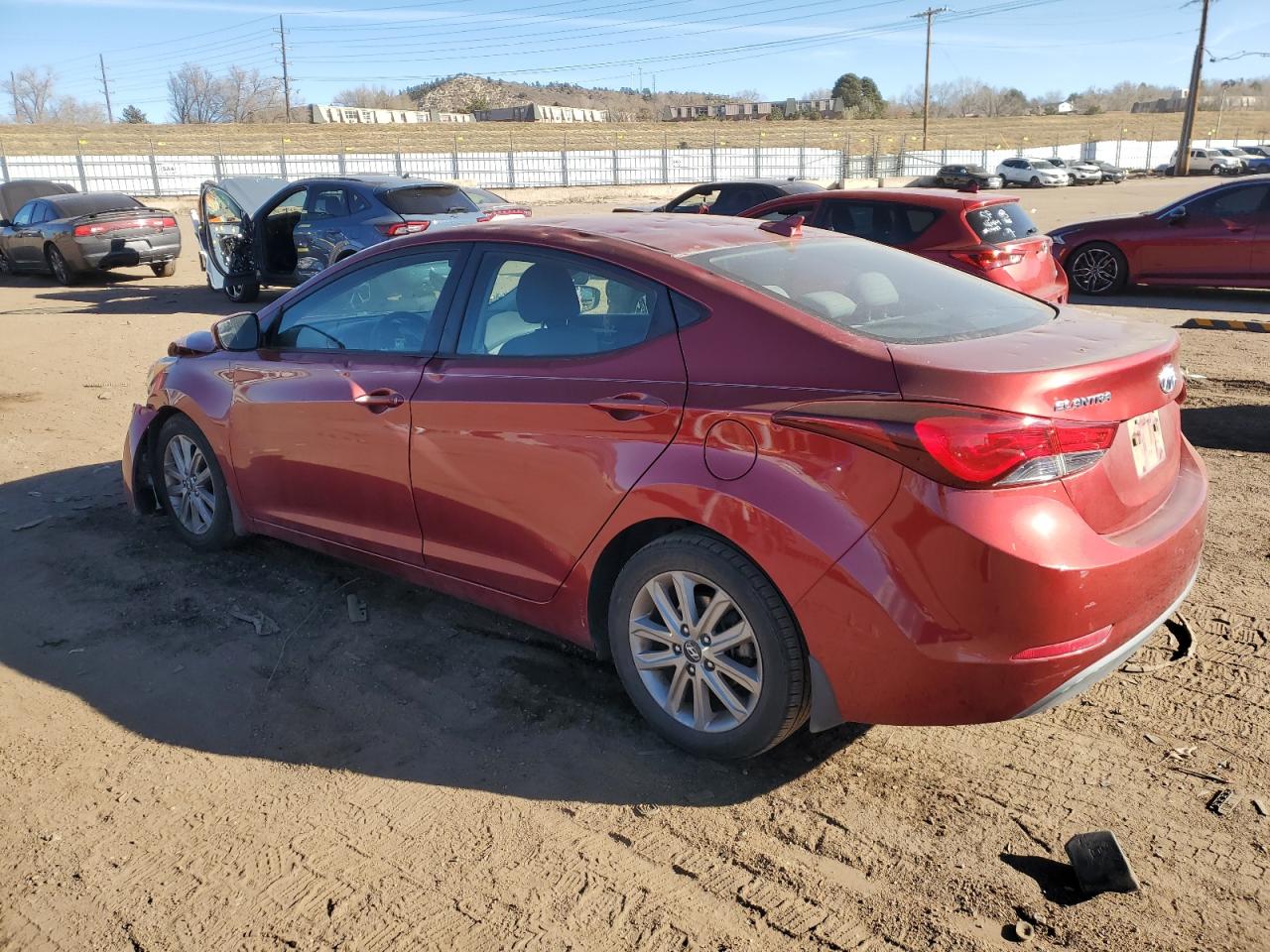 Lot #3023452281 2016 HYUNDAI ELANTRA SE