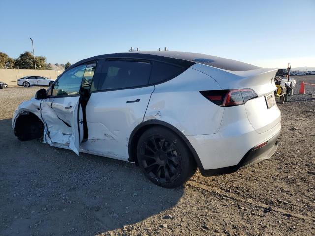 TESLA MODEL Y 2023 white  electric 7SAYGDEE4PF612341 photo #3