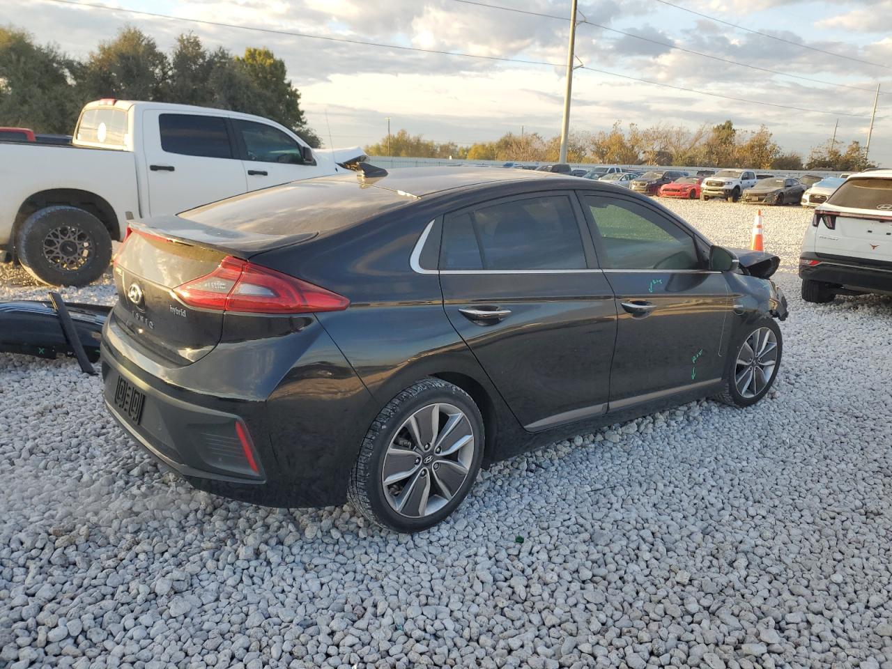 Lot #3031885194 2018 HYUNDAI IONIQ LIMI