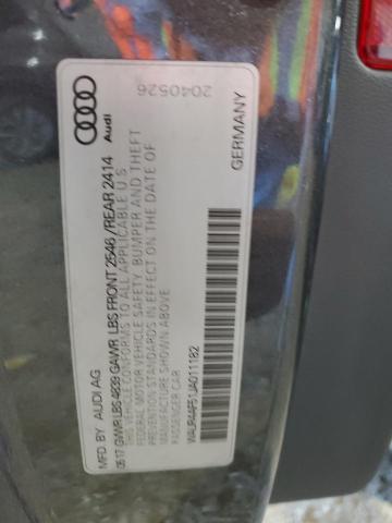 2018 AUDI S5 PRESTIG WAUR4AF51JA011182