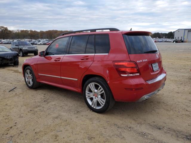 MERCEDES-BENZ GLK 350 2013 red 4dr spor gas WDCGG5HB9DF979706 photo #3