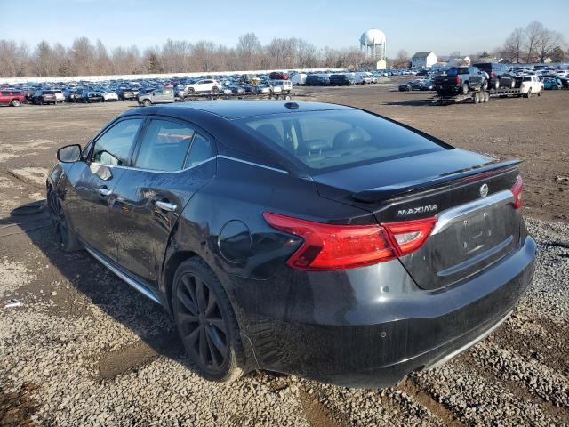 NISSAN MAXIMA 3.5 2017 black sedan 4d gas 1N4AA6AP4HC414303 photo #3