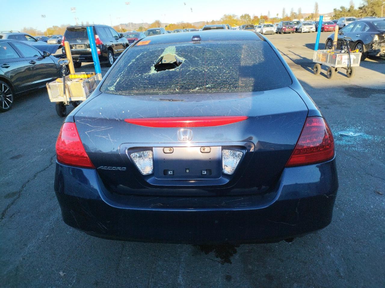 Lot #3028246814 2007 HONDA ACCORD EX