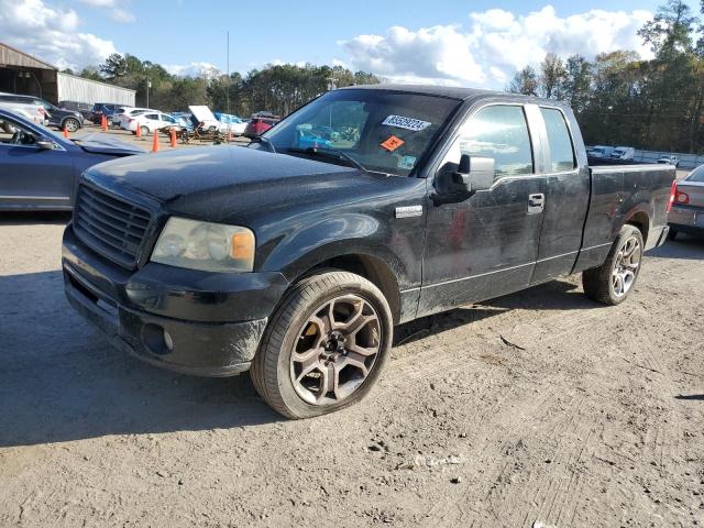 FORD F150 2007 black 4dr ext gas 1FTRX12W07FA40354 photo #1