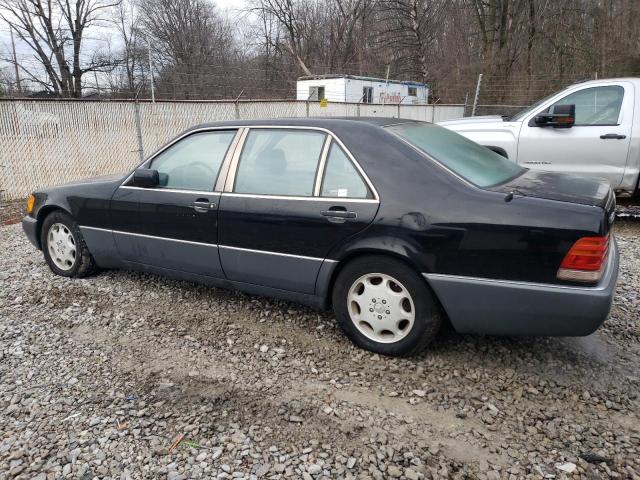 MERCEDES-BENZ 500 SEL 1993 black  gas WDBGA51E7PA109156 photo #3