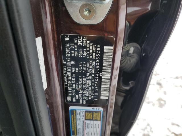 2016 KIA SORENTO LX - 5XYPG4A36GG065286