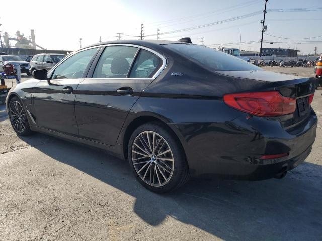 BMW 530E 2019 black  hybrid engine WBAJA9C54KB389470 photo #3