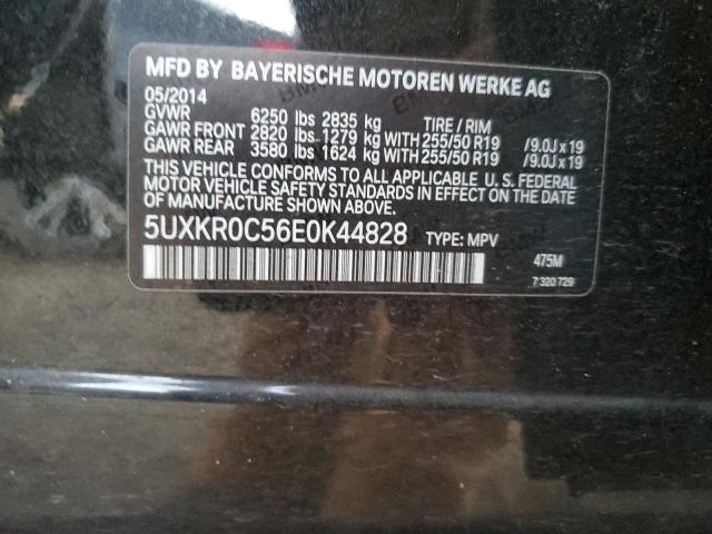 VIN 5UXKR0C56E0K44828 2014 BMW X5 no.13