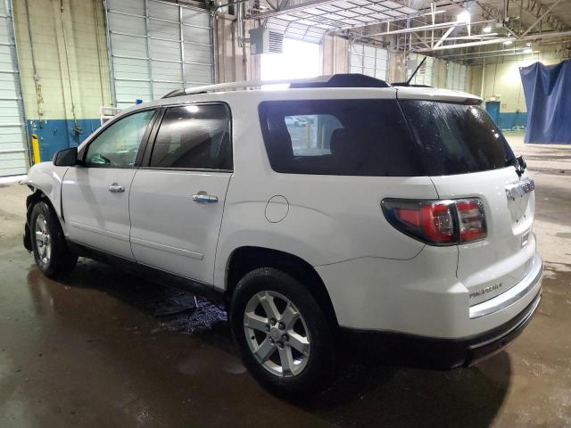 GMC ACADIA SLE 2016 white  gas 1GKKRNED8GJ140734 photo #3