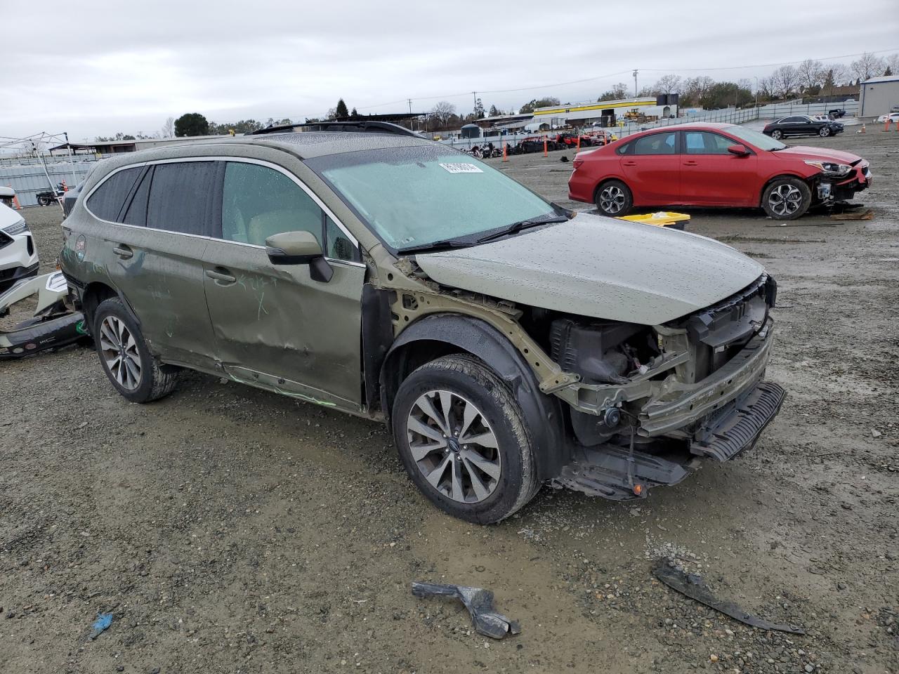 Lot #3050407903 2015 SUBARU OUTBACK 2.