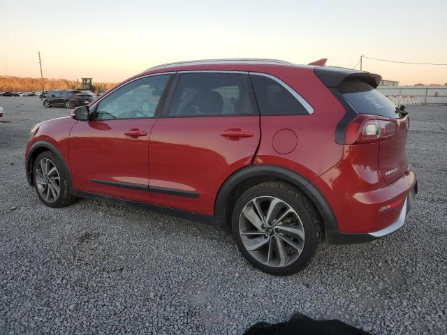 KIA NIRO EX TO 2017 red  hybrid engine KNDCE3LC2H5081538 photo #3