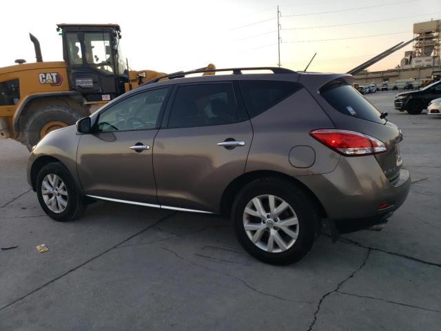 NISSAN MURANO S 2014 gray  gas JN8AZ1MW9EW504313 photo #3