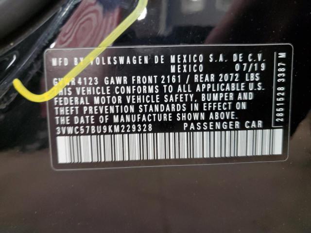 2019 VOLKSWAGEN JETTA S - 3VWC57BU9KM229328