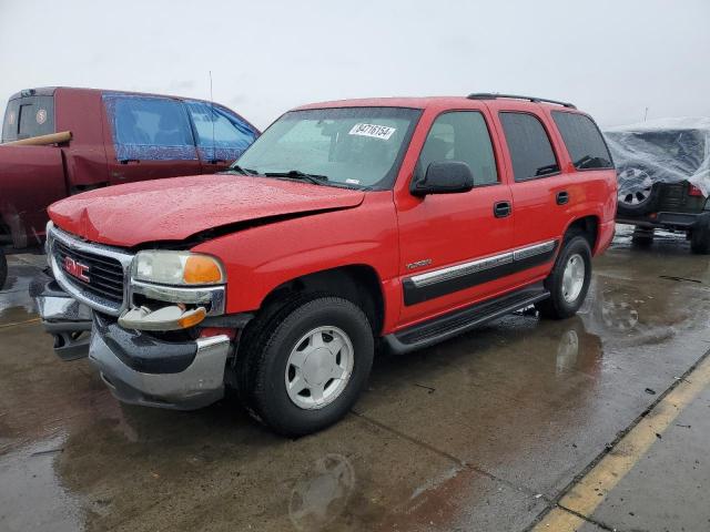 GMC YUKON 2003 red  gas 1GKEC13V23J240051 photo #1