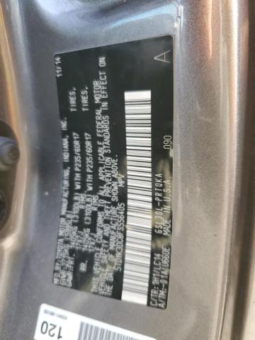 2015 TOYOTA SIENNA XLE - 5TDYK3DC8FS556405