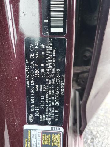 2018 KIA FORTE LX - 3KPFK4A7XJE208449