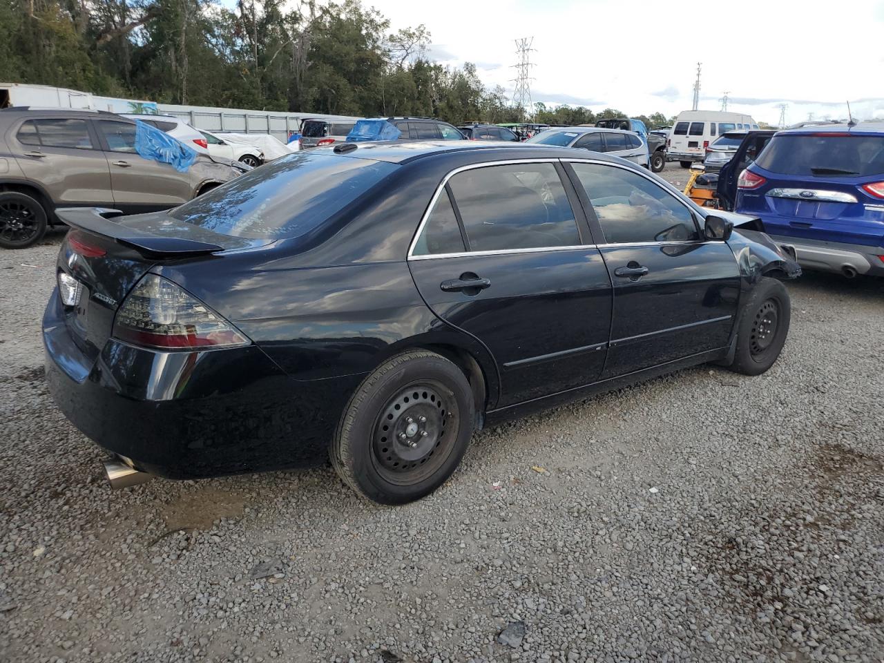 Lot #3030645108 2007 HONDA ACCORD EX