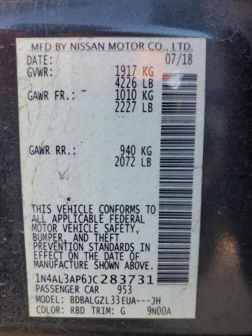 2018 NISSAN ALTIMA 2.5 - 1N4AL3AP6JC283731