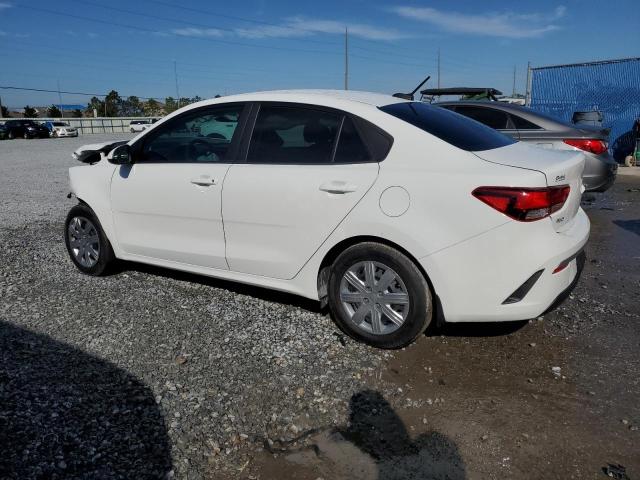 KIA RIO LX 2023 white  gas 3KPA24AD7PE561045 photo #3