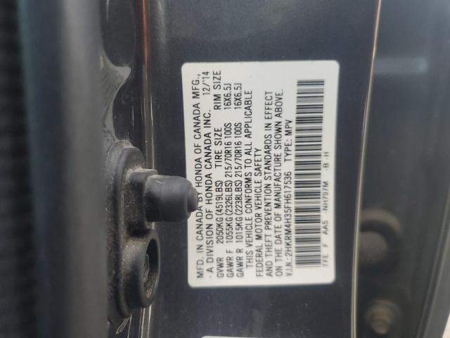 2015 HONDA CR-V LX - 2HKRM4H35FH617536