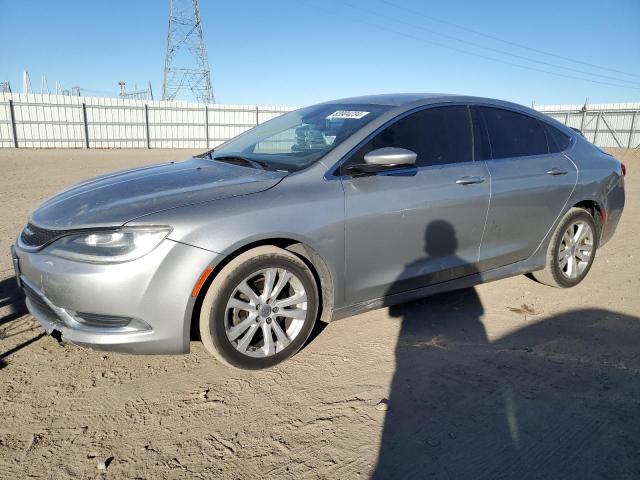 CHRYSLER 200 LIMITE 2015 silver  gas 1C3CCCAB2FN617275 photo #1