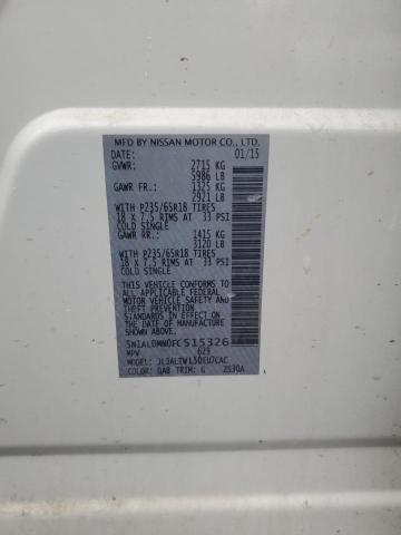 2015 INFINITI QX60 - 5N1AL0MN0FC515326