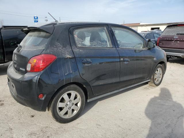 MITSUBISHI MIRAGE ES 2015 black  gas ML32A4HJXFH039783 photo #4