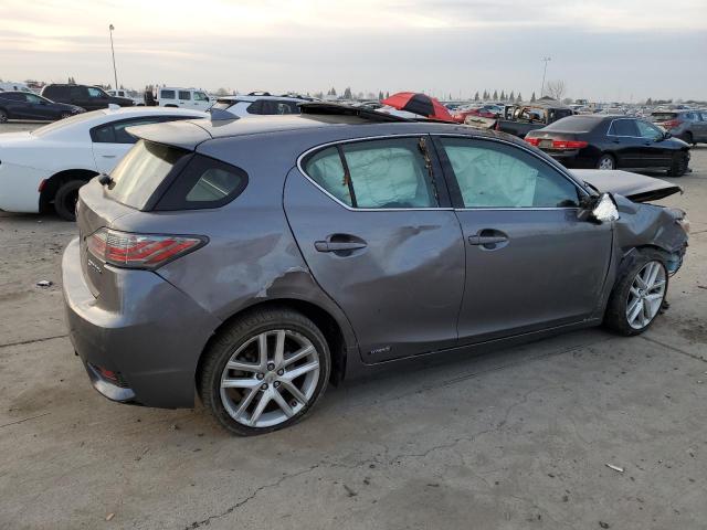 LEXUS CT 200 2015 gray  hybrid engine JTHKD5BHXF2239533 photo #4