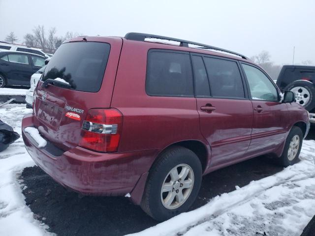 TOYOTA HIGHLANDER 2006 maroon 4dr spor gas JTEEP21A160162213 photo #4