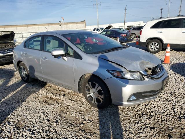 Vin: 19xfb4f26fe002341, lot: 83742564, honda civic hybrid 20154