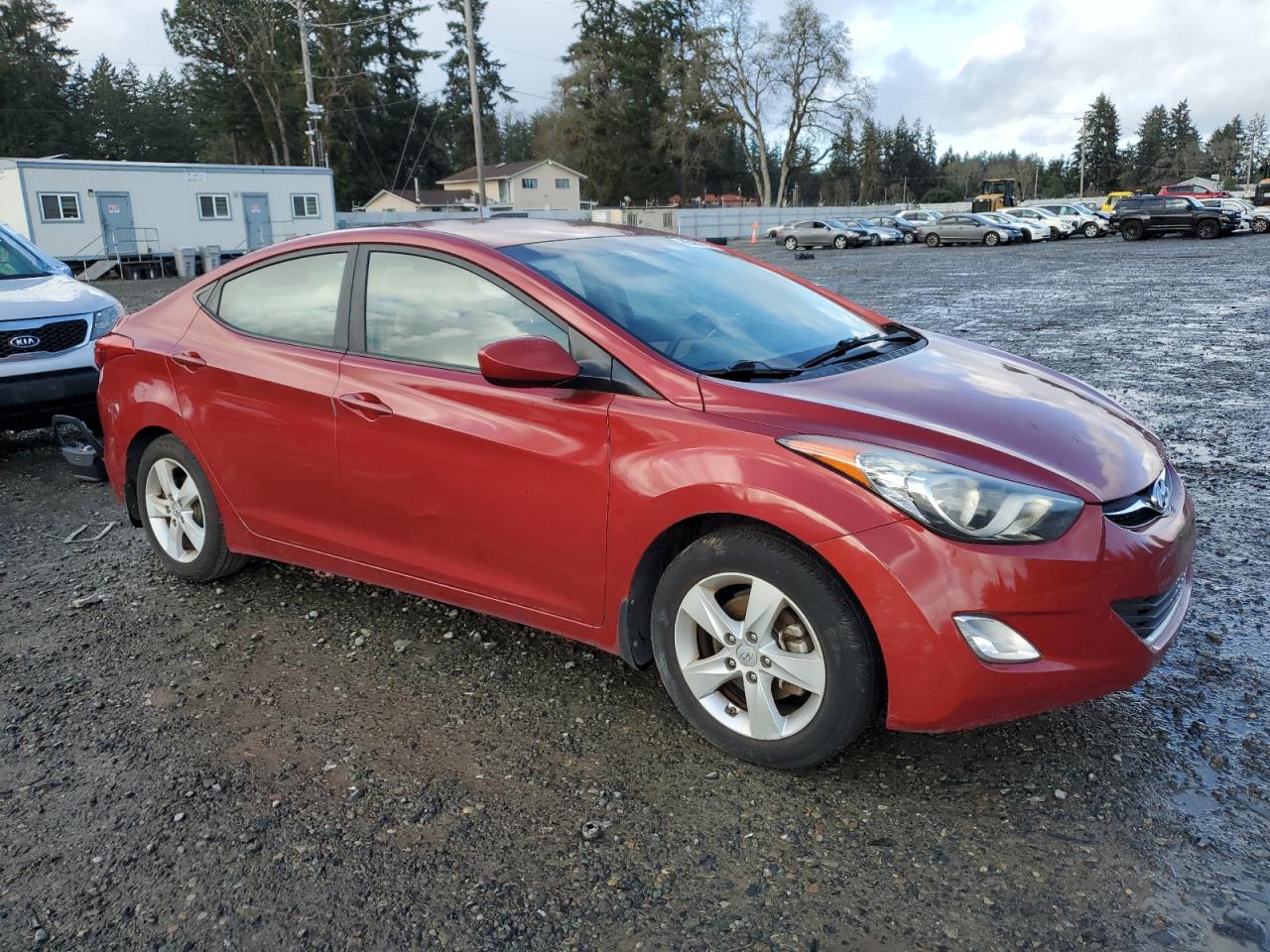 Lot #3034538758 2013 HYUNDAI ELANTRA GL