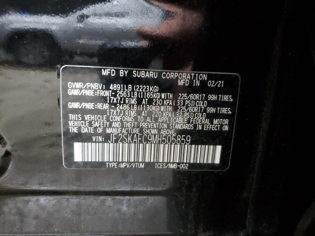 2021 SUBARU FORESTER P - JF2SKAFC9MH505859