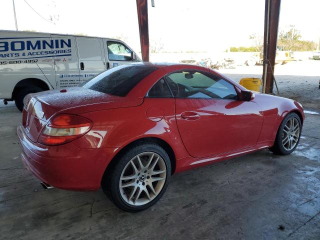 MERCEDES-BENZ SLK 350 2008 red  gas WDBWK56FX8F189180 photo #4