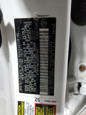 2018 TOYOTA CAMRY L - 4T1B11HK1JU551447