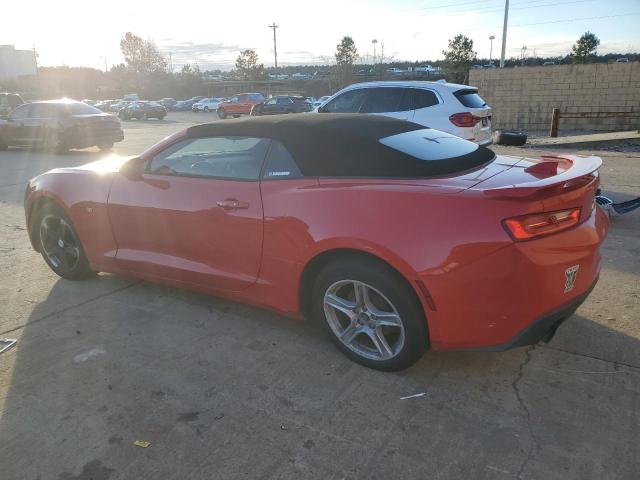 CHEVROLET CAMARO LT 2018 red  gas 1G1FB3DXXJ0178960 photo #3