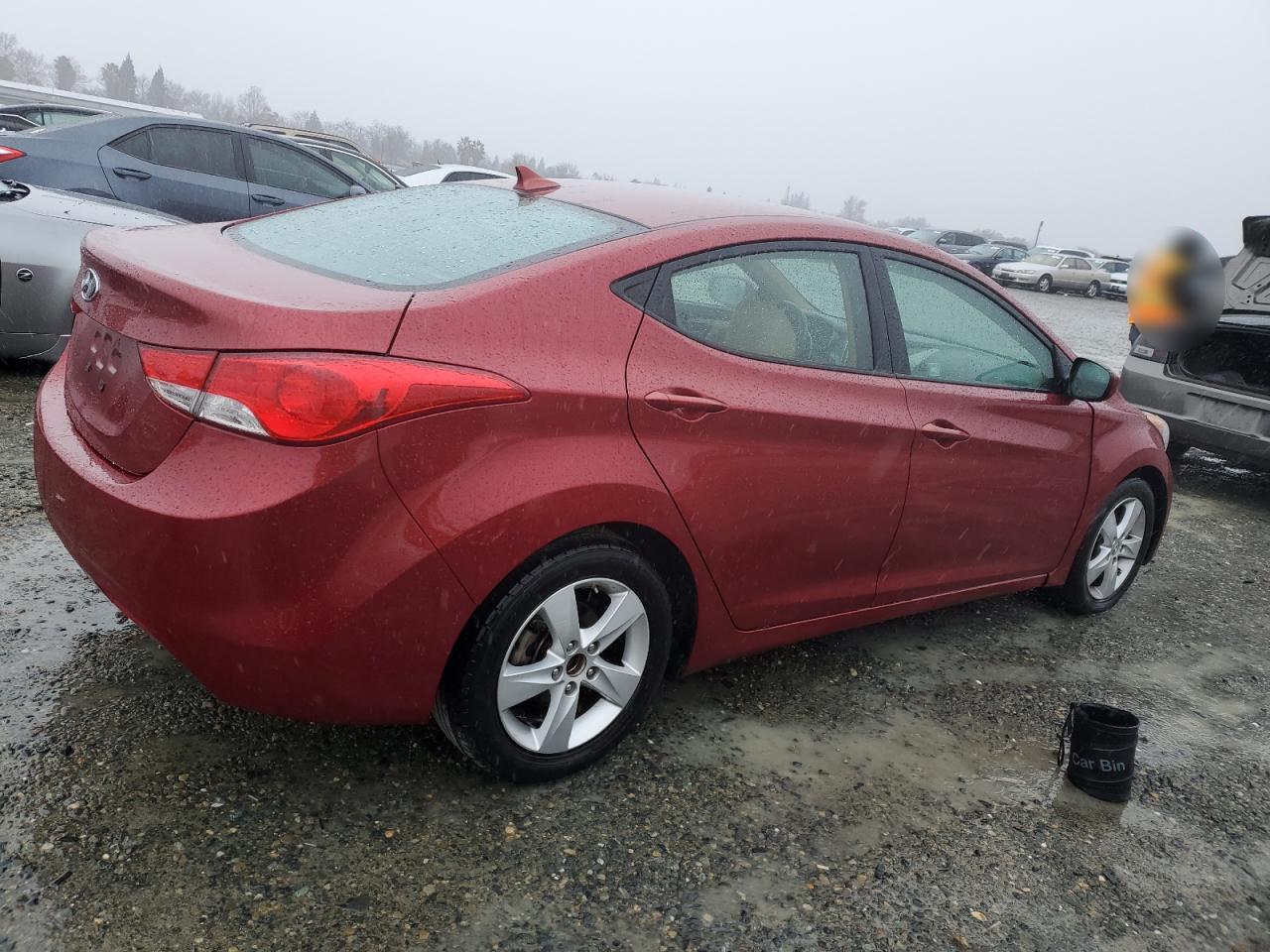 Lot #3033557106 2013 HYUNDAI ELANTRA GL