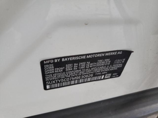 2021 BMW X3 XDRIVE3 - 5UXTY5C07M9E30626