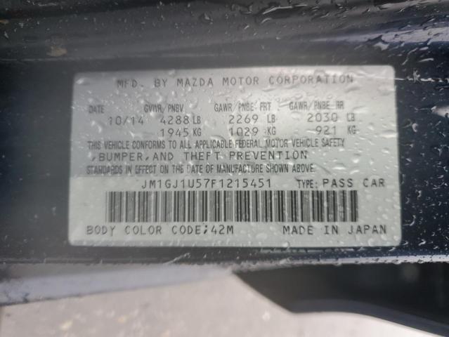2015 MAZDA 6 SPORT - JM1GJ1U57F1215451