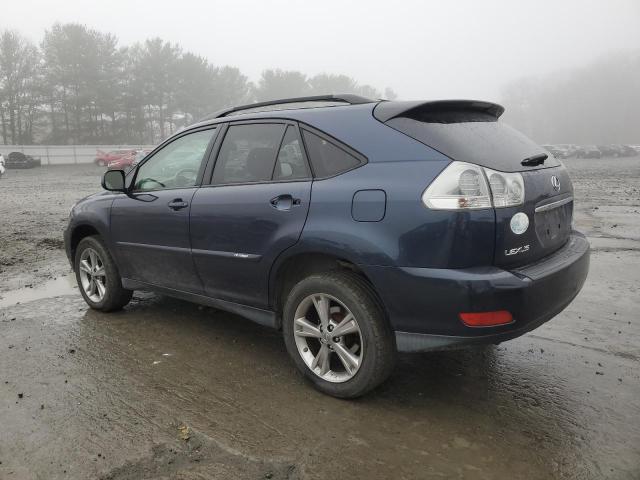 LEXUS RX 400H 2007 blue  hybrid engine JTJHW31U772021718 photo #3