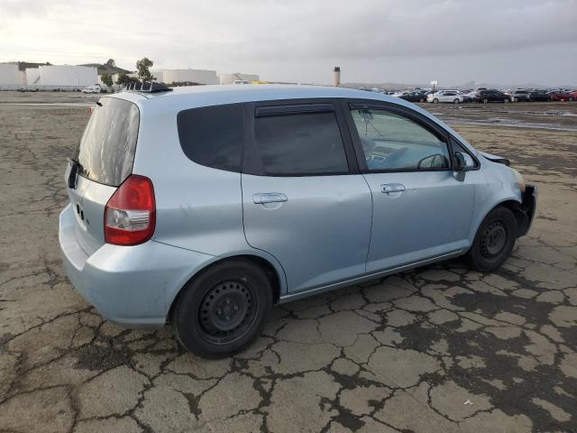 HONDA FIT 2007 blue  gas JHMGD37477S061646 photo #4