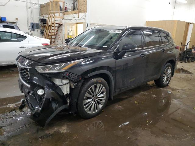 Vin: 5tdfzrbh7ls029634, lot: 48060655, toyota highlander platinum 2020 img_1