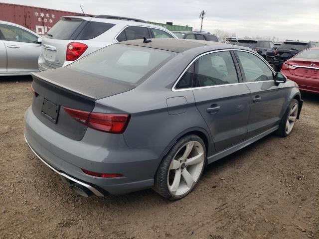 AUDI RS3 2019 gray  gas WUABWGFFXKA903963 photo #4