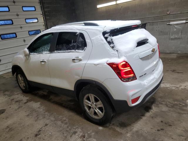 CHEVROLET TRAX 1LT 2018 white  gas KL7CJPSB9JB714665 photo #3