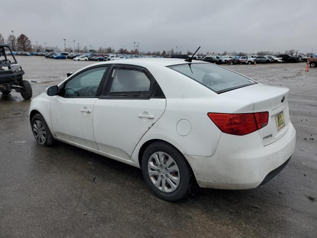 KIA FORTE EX 2010 white sedan 4d gas KNAFU4A28A5072085 photo #3