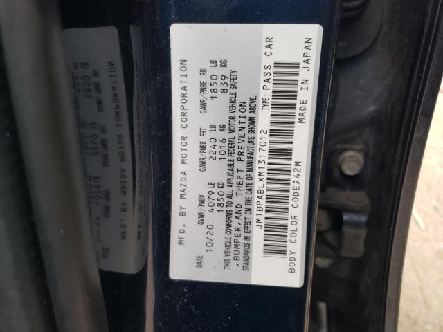 2021 MAZDA 3 SELECT - JM1BPABLXM1317012