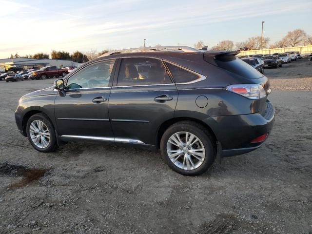 LEXUS RX 450H 2011 gray  hybrid engine JTJBC1BA8B2038088 photo #3