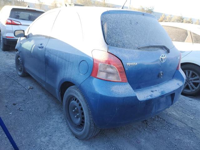 TOYOTA YARIS 2007 blue hatchbac gas JTDJT923875062671 photo #3