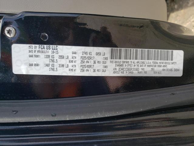 2016 CHRYSLER TOWN & COU - 2C4RC1CG6GR191663