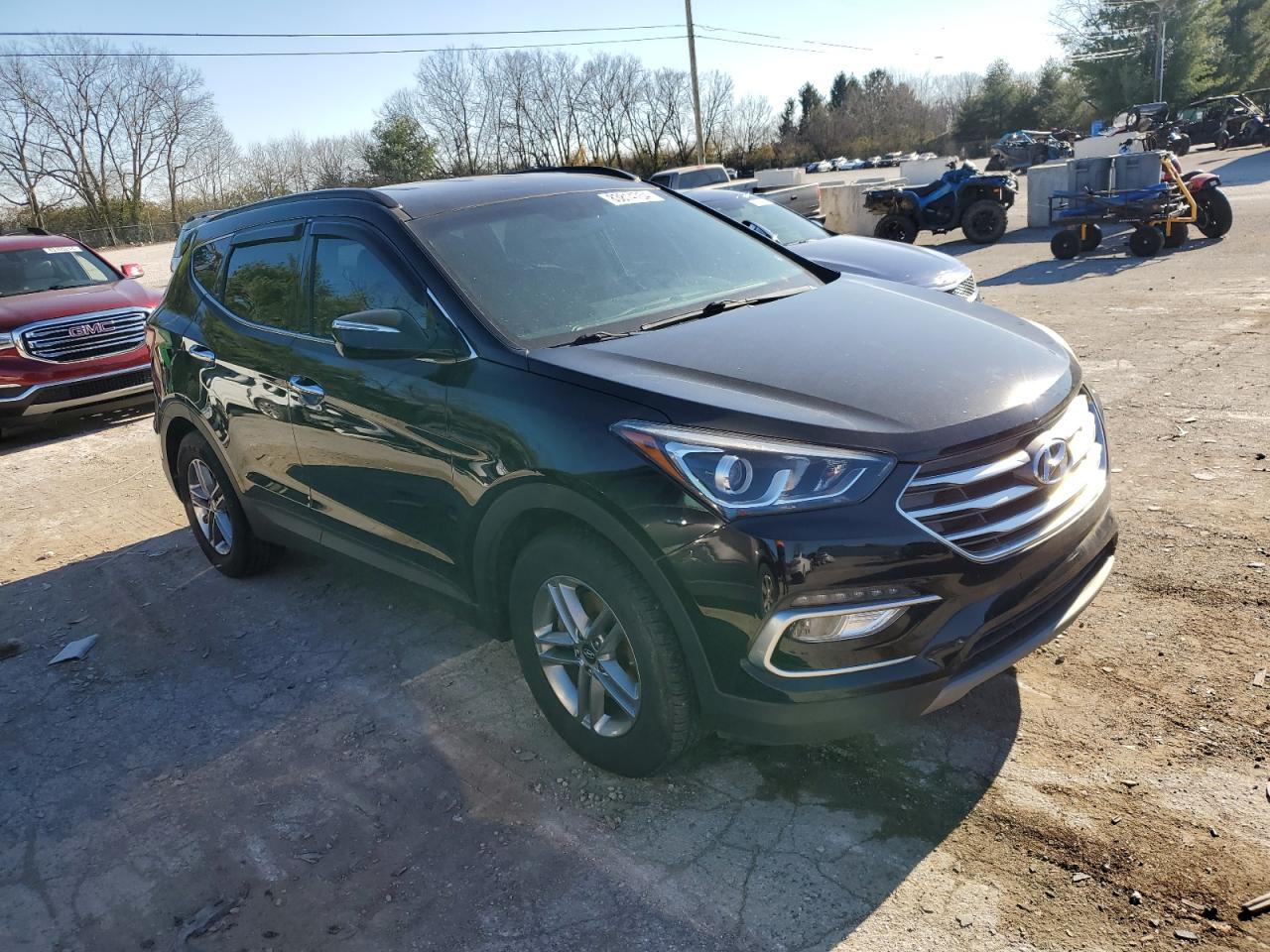 Lot #3031362715 2018 HYUNDAI SANTA FE S