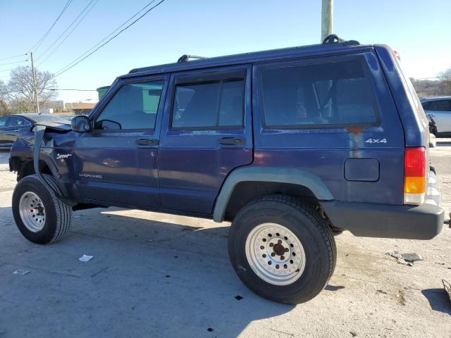 JEEP CHEROKEE S 1997 blue  gas 1J4FJ68S6VL542672 photo #3